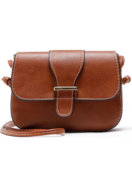 Kahverengi Tarzı Reprcla New Arrivals Women Bags Small Vintage Shoulder Bag Pu Leather Women Messenger Bags Crossbody Designer Ladies Bag (Yurt Dışından)