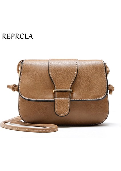 Kahverengi Tarzı Reprcla New Arrivals Women Bags Small Vintage Shoulder Bag Pu Leather Women Messenger Bags Crossbody Designer Ladies Bag (Yurt Dışından) fırsatları