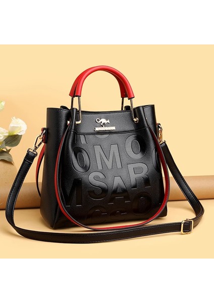 Açık Kahverengi Tarzı Lüks Çanta Tasarımcı Mektubu Pu Deri Kadın Omuz Çantaları Yüksek Kapasiteli Bayanlar Crossbody Çanta Moda Rahat Kadın Bez Çanta (Yurt Dışından) fırsatları