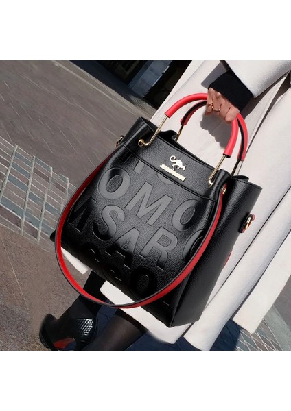 Açık Kahverengi Tarzı Lüks Çanta Tasarımcı Mektubu Pu Deri Kadın Omuz Çantaları Yüksek Kapasiteli Bayanlar Crossbody Çanta Moda Rahat Kadın Bez Çanta (Yurt Dışından) indirimleri