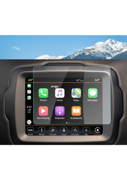 Jeep Renegade Longitude 7 Inç Ekran Koruyucu Nano Şeffaf