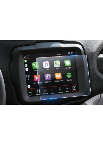 Jeep Renegade Longitude 7 Inç Ekran Koruyucu Nano Şeffaf modelleri