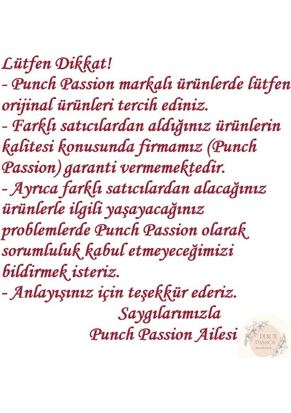 Punch Passion Bebek Dekoratif Kırlent/isimli Bebek Takı Yastığı Dekoratif Yastık Kılıfı Punch Nakışlı(Iç Dolgusuz)