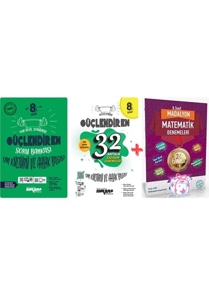 8.Sınıf LGS Din Kültürü Kültürü Nesil Sorularla Güçlendiren + 32 Hafta Denemeleri