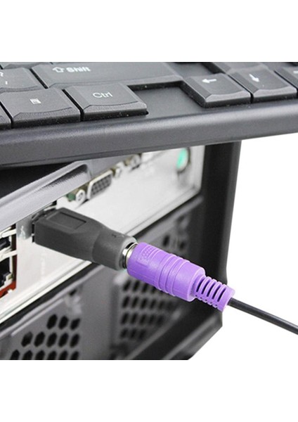 Dişi USB Erkek Dönüştürücü Dişi Adaptör Dönüştürücü USB Konektörü Pc Için Sony Ps2 Klavye Fare Için (Yurt Dışından)