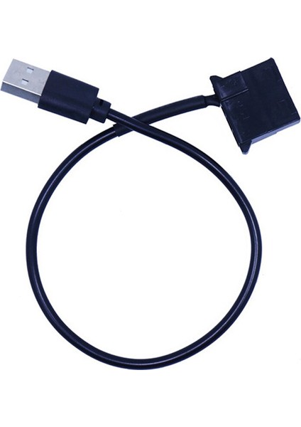 4pin Dişi 5 V USB Erkek USB Adaptör Kablosu USB 4 Pin Molex Fan Güç Kablosu Bilgisayar Kasası Adaptör Kablosu (Yurt Dışından)