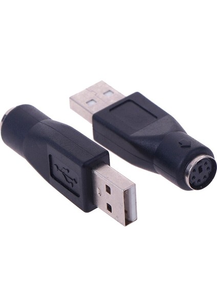 2 Adet Ps/2 Erkek USB Dişi Bağlantı Noktası Adaptörü Dönüştürücü Pc Klavye Fare Fareler Için Sıcak (Yurt Dışından)