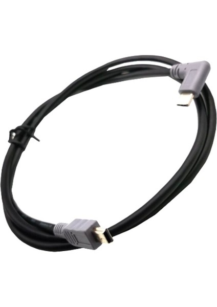 Mini USB Erkek USB 3.1 Tip-C Erkek 90 Derece Açı Dönüştürücü Cep Telefonu U Disk Mobil Sabit Disk Için Otg Adaptör Veri Kablosu (Yurt Dışından)