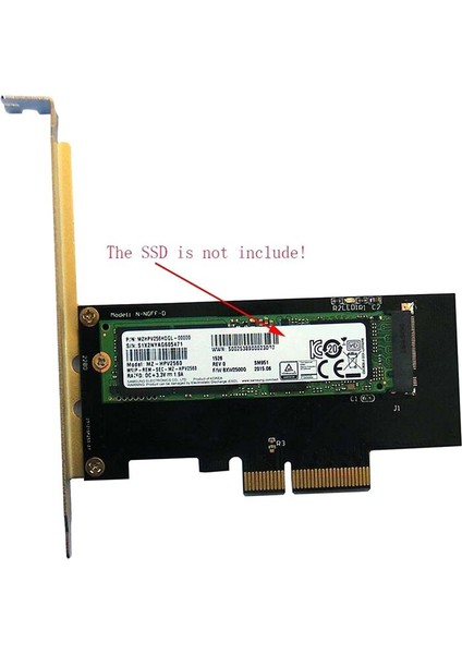 Nvme Ahcı Pcıe X4 M.2 Ngff Ssd'den Pcıe 3.0 X4 Dönüştürücü Adaptör Kartına (Yurt Dışından) fırsatları