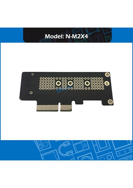 Yeni Nvme Pcı Express Pcıe - M.2 SSD Adaptör Kartı, Braket N-M2X4 ile (Yurt Dışından)