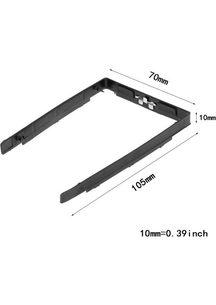 HDD Caddy Çerçeve Braketi Sabit Disk Tepsi Tutucu Sata SSD Adaptörü Lenovo Thinkpad X240 X250 X260 T440 T450 T448S (Yurt Dışından)