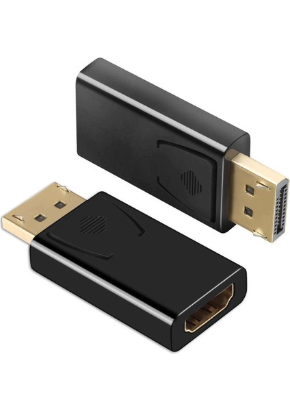Yeni Display Port - HDMI Erkek Dişi Adaptör Dönüştürücü Displayport Dp - HDMI (Yurt Dışından)