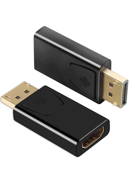Yeni Display Port - HDMI Erkek Dişi Adaptör Dönüştürücü Displayport Dp - HDMI (Yurt Dışından)