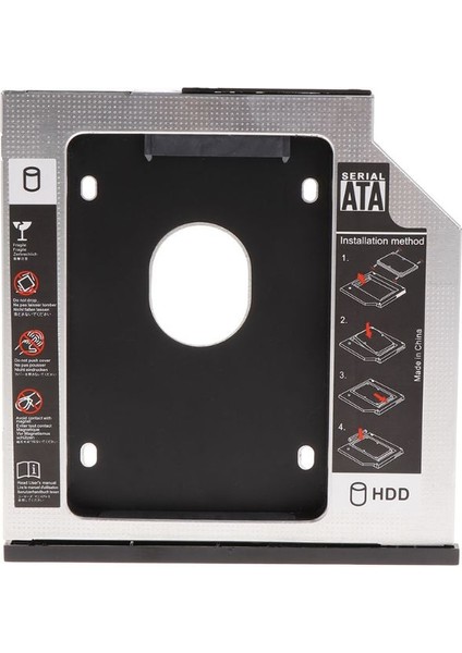 Yeni 9.5mm Sata 2nd HDD Sabit Disk Caddy Için Lenovo Thinkpad T400 T410 T420S W500 (Yurt Dışından)
