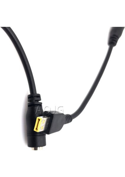 10CM 5.5*2.1mm Dişi Küçük USB Kare Hiçbir Pin Konnektörü Lenovo Thinkpad 10 Dizüstü Bilgisayar 12V 3A 36W Güç Adaptör Kablosu (Yurt Dışından)