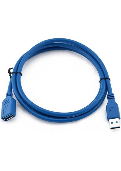 Yeni Yüksek Hızlı Bilgisayar Kablosu 1.5 M USB 3.0 A Dişi - Erkek Uzatma Kablosu Kablosu Süper Hızlı 5.0 Gbps (Yurt Dışından)