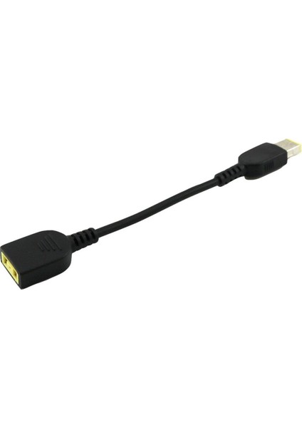 1x Kare Dc Güç Erkek Kadın Uzatma Şarj Kablosu Için Lenovo Thinkpad Karbon Dizüstü Bilgisayar 15 cm (Yurt Dışından)