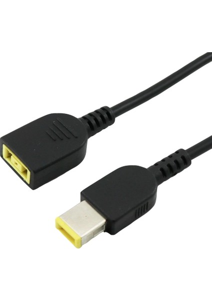 1x Kare Dc Güç Erkek Kadın Uzatma Şarj Kablosu Için Lenovo Thinkpad Karbon Dizüstü Bilgisayar 15 cm (Yurt Dışından)