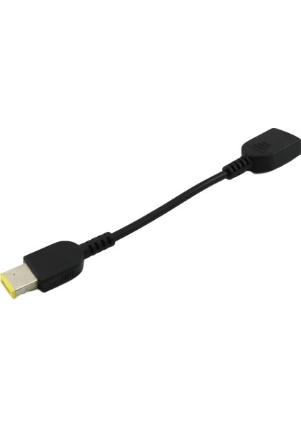 1x Kare Dc Güç Erkek Kadın Uzatma Şarj Kablosu Için Lenovo Thinkpad Karbon Dizüstü Bilgisayar 15 cm (Yurt Dışından)