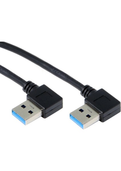 USB 3.0 Tip-A 90 Derece Sağ Açıdan Sağ Açıya Sabit Disk Bilgisayar Için Veri Kablosu 15CM (Yurt Dışından) modelleri