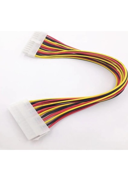 24PIN 20 + 4pin 30 cm Güç Kablosu Anakart Adaptör Uzatma Kabloları Kablosu Genişletilmiş Hat 18AWG Pc Bilgisayar Masaüstü Için Yenı (Yurt Dışından)