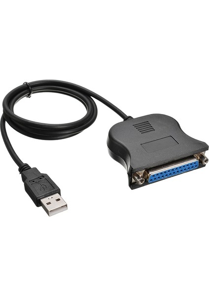 USB Paralel Yazıcı Kablosu Adaptörü 25 Pin Paralel Bağlantı Noktası USB 2.0 Yazıcı Dönüştürücü Kablosu Ieee 1284 Bilgisayar Pc Için (Yurt Dışından)