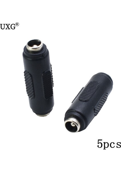 5.5*2.5mm / 5.5x2.5mm Dc Güç Soketli Konnektör Dişi Dişi Panel Montaj Jakı Dc 5.5x2.5mm Adaptör 5 Adet (Yurt Dışından) fırsatları