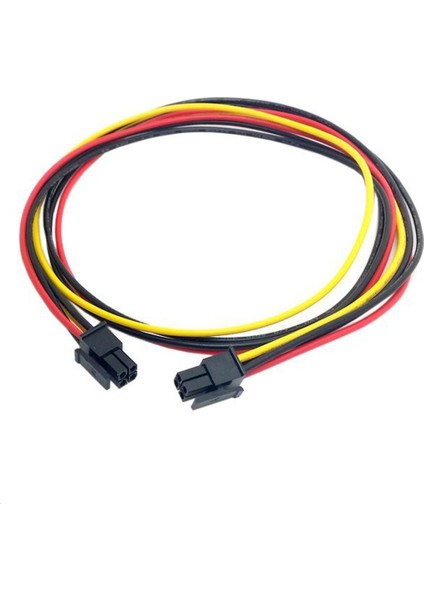 Itps Mini-Atx 4-Pin Erkekten Erkeğe Uzatma Güç Kablo Kordonu 60 cm 20AWG Otomatik Pc Bilgisayar Anakartı Için (Yurt Dışından)