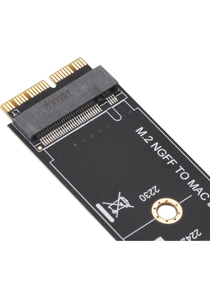 M.2 Nvme SSD MacBook Air Pro Retina 2013-2017 Için Adaptör Kartı Dönüştürme Nvme/ahcı SSD Yükseltilmiş Kiti A1465 A1466 A1398 A1502 M2 (Yurt Dışından)