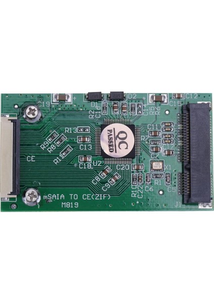 1 Adet Mini Pcı-E Sata Msata Ssd'den 40PIN'E 1.8 Inç Zıf Ce SSD Dönüştürücü Kartı Ipod Ipad Windows Mac Os Için (Yurt Dışından)