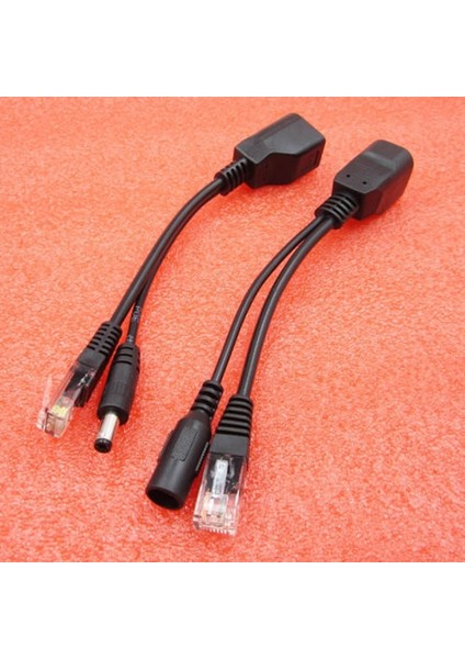 Adaptör Kablosu Konnektörler Pasif Güç Kablosu Ethernet RJ45 Anahtarı Enjektör Kablosu 1 Çift Poe X5X5 (Yurt Dışından) fiyatları