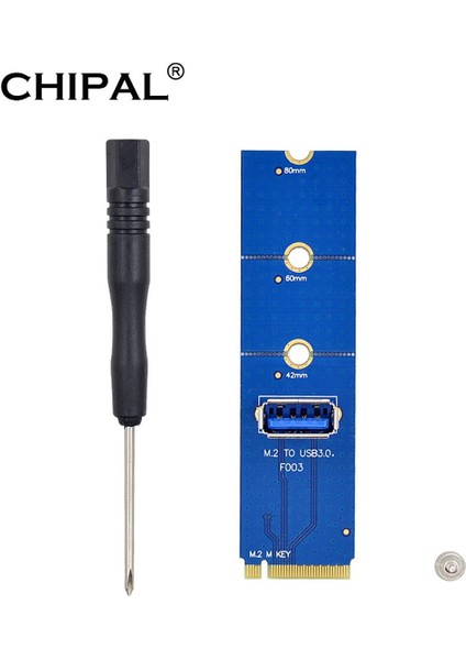 Chıpal 2021 Yeni Ngff M.2 USB 3.0 Transfer Kartı M2 Usb3.0 Adaptörü Için Pcı-E Yükseltici Kart Grafik Kartı (Yurt Dışından)