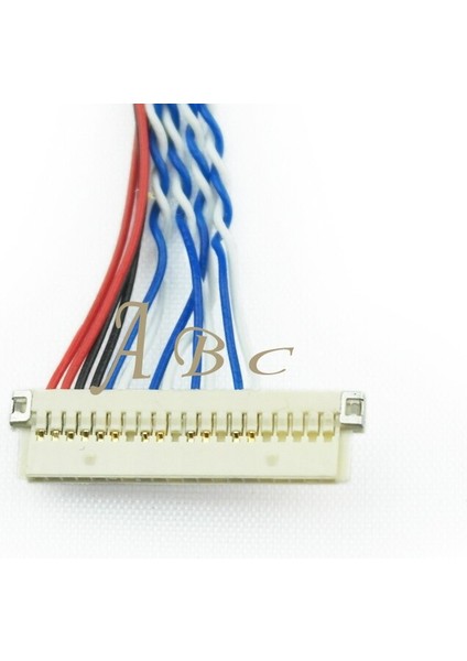 Yeni 250MM Hrs 1.0mm Pitch DF19-20P-S6 1ch 6-Bit Sinyal S6 DF19 20 Pin Lvds Kablosu 12.1 Için (Yurt Dışından)