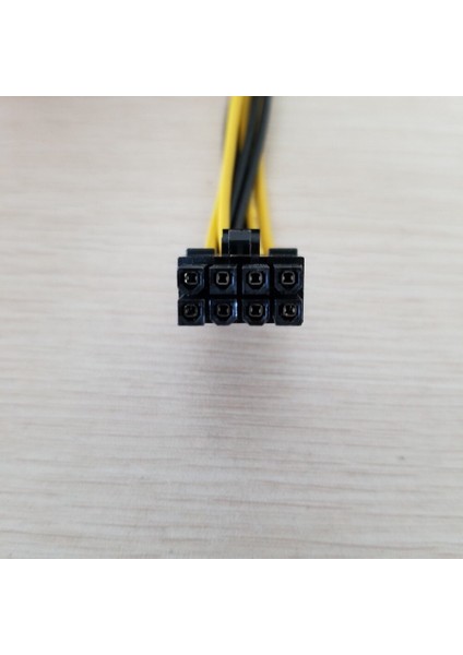Güç Kablosu Pc Sunucusu Dahili Çift 2 Ide Molex - Cpu 8pin Dönüştürücü Kablosu 18AWG Tel 15 cm (Yurt Dışından)