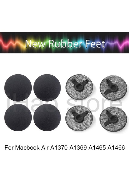 Yepyeni Alt Kasa Vidaları Vida Tornavida ile Kauçuk Ayaklar Için Macbook Air A1369 A1466 A1370 A1465 (Yurt Dışından)