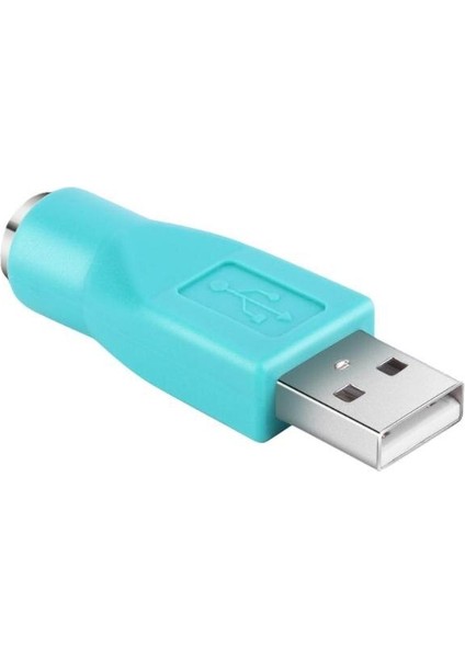 2 Adet USB 2.0 Erkek Kadın Dönüştürücü Adaptör Ps2 Ps/2 Bilgisayar Pc Dizüstü Klavye Fare Konektörü USB Ps/2 Adaptörü (Yurt Dışından)