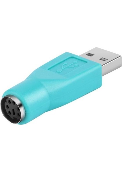 2 Adet USB 2.0 Erkek Kadın Dönüştürücü Adaptör Ps2 Ps/2 Bilgisayar Pc Dizüstü Klavye Fare Konektörü USB Ps/2 Adaptörü (Yurt Dışından)