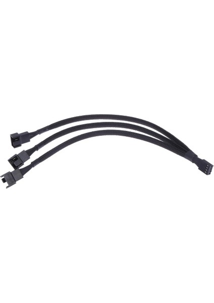 4 Pin Uzatma Kablosu Cpu Anakart Pwm Fan 1 Ila 3 Yollu Konnektör Splitter Pratik Ofis Taşınabilir Kollu Kalaylı Bakır (Yurt Dışından)