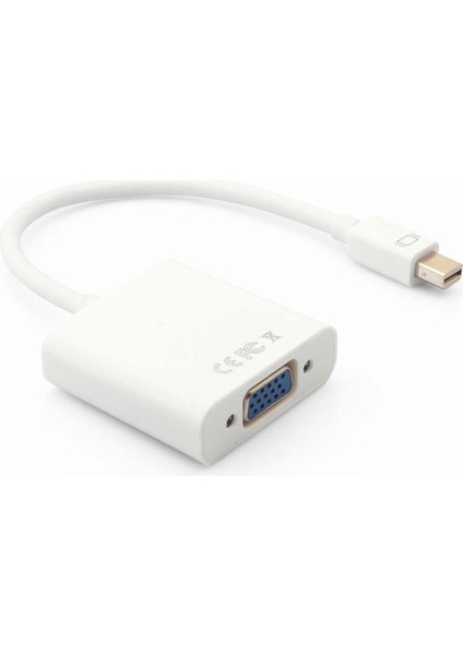 Larryjoe 1 Adet/grup Sıcak Satış Kablosu Video Mini Displayport Ekran Bağlantı Noktası Dp Erkek Apple Macbook Için VGA Kablosu Adaptörü (Yurt Dışından)