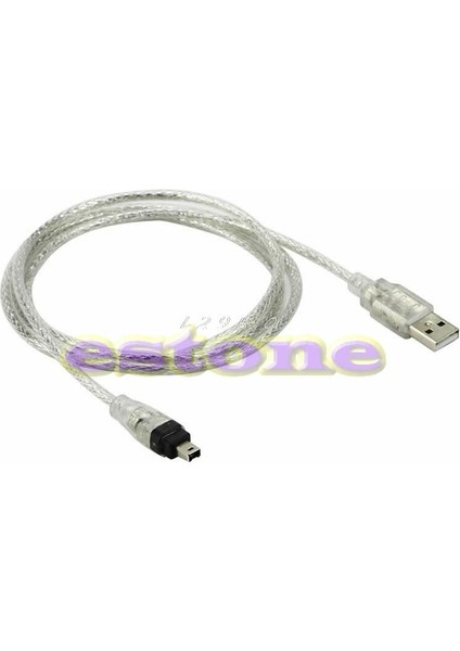 5 Ft Usb'den Firewire'a Ieee 1394 4 Pinli Ilink Adaptör Kablosu (Yurt Dışından)