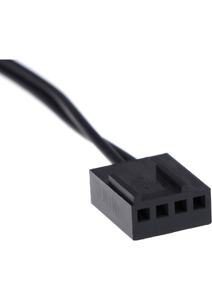 1 Ila 5 4 Pinli Pwm Cpu Soğutucu/kutu/şasi Soğutma Fanı Güç Kablosu Hub Splitter Adaptörü Siyah Kollu Ceket 40 cm (Yurt Dışından) fırsatları