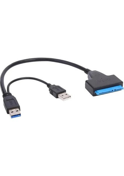 Usb2.0 USB 3.0 Sata SSD HDD Sabit Disk Sürücüsü Dönüştürücü Kablosu Harici 2.5 Inç Sata HDD Için Yüksek Hızlı Adaptör Kablosu (Yurt Dışından)