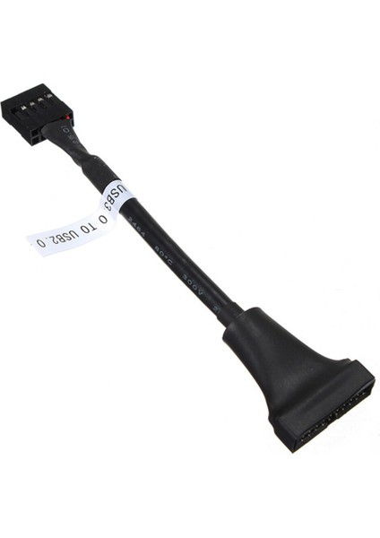 Yeni USB 3.0 20 Pin Erkek 2.0 9pin Kadın Anakart Ev Dönüştürücü Adaptör Kablosu ND998 (Yurt Dışından)