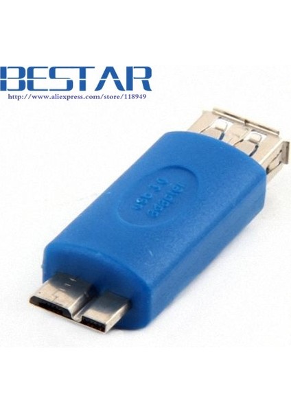 Standart Usb3.0 USB 3.0 Tip A Dişi - Mikro B Erkek A - Mikro Adaptör Dönüştürücü Konektörü Mavi (Yurt Dışından) fiyatları