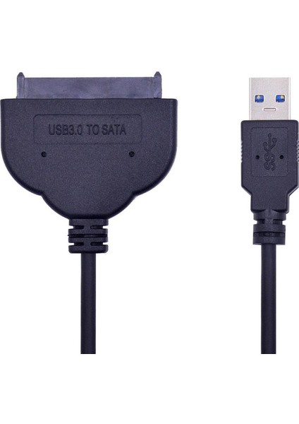 Chıpal 5 Gbps USB 3.0 Sata 3.0 Kablo Adaptörü Usb3.0 Seri Ata Iıı 7 + 15 22PIN Dönüştürücü Için 2.5in HDD Sabit Disk Sürücüsü (Yurt Dışından)