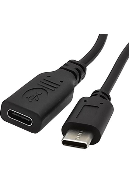 3A 22AWG Usb3.1 Type-C Erkekten Dişiye Şarj Uzatması Anahtar Kontrol Hattına Sahip Güç Kablosu Itmeli Anahtar Anahtar Kablosu 0,3 M (Yurt Dışından)
