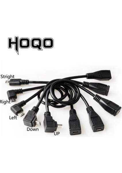Yukarı Açı 90 Derece Mikro USB Uzatma Kablosu Panel Montajlı Sync Tarih Şarj Anakart Için Mikro-Usb Erkek Kadın Kablosu (Yurt Dışından)