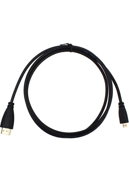 Mikro Tip HDMI Uyumlu Erkek Adaptör Dönüştürücü Kablosu Zarif Tasarlanmış Dayanıklı 0.5 M Droid Htc 4g K1F1 Paketi 1 Mini (Yurt Dışından)