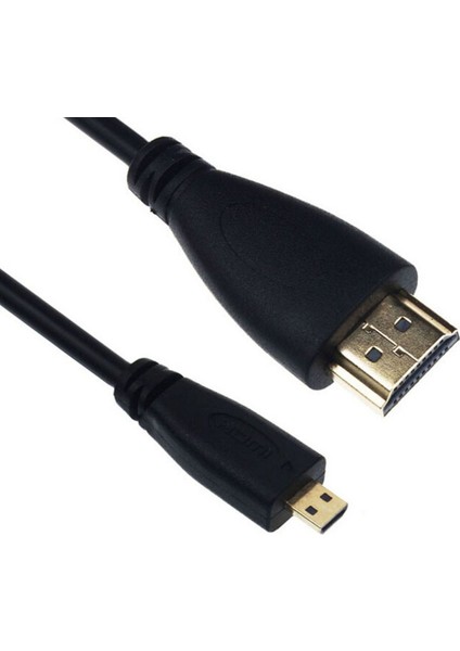 Mikro Tip HDMI Uyumlu Erkek Adaptör Dönüştürücü Kablosu Zarif Tasarlanmış Dayanıklı 0.5 M Droid Htc 4g K1F1 Paketi 1 Mini (Yurt Dışından)