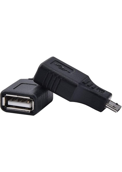 2 Adet Mikro USB USB Dönüştürücü Tablet Pc Için Android USB 2.0 Mini Otg Kablo USB Otg Adaptörü Mikro Dişi Dönüştürücü Adaptör (Yurt Dışından)